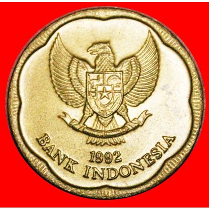 JASMINE FLOWER (1991-1996): INDONESIA ★ 500 RUPIAH 1992 UNC LOW START★NO RESERVE