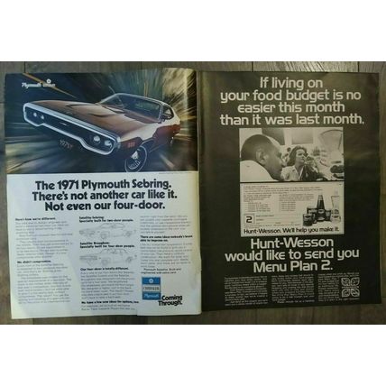 Life Magazine October 30 1970 Dick Cavett, Ronald Reagan, Halloween - Fast Ship!