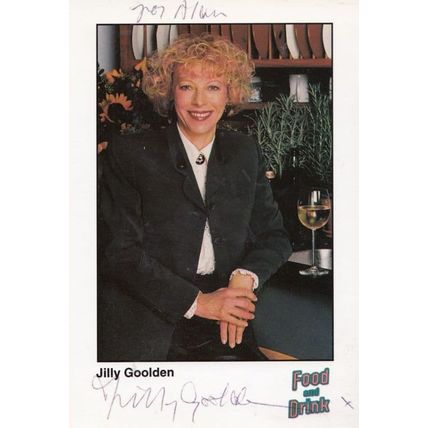 Jilly Goolden BBC2 Food & Drink TV Wine Taster Hand Signed Photo