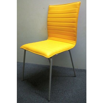 BEJOT Yellow Leather Office Chairs