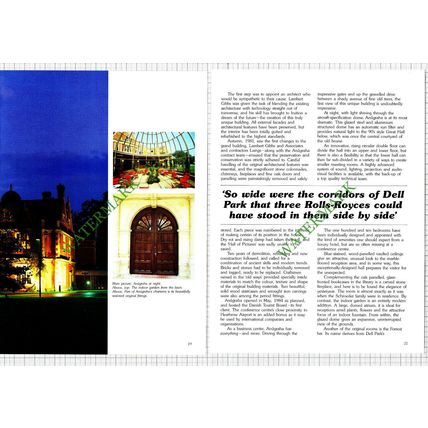 Anugraha Savill Court Hotel Windsor - 1985 Article
