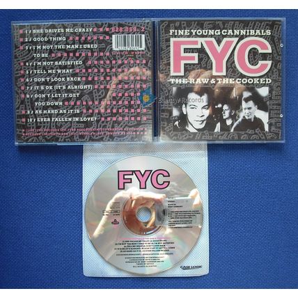 Fine Young Cannibals The Raw & The Cooked 1988 Used CD Pop UK