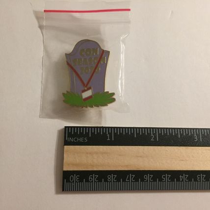NEW San Diego Comic Con at Home Con Season RIP 1.5'' Enamel Pin