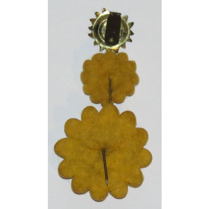 Three Landon/Knox Presidential Candidate Pinback Sunflower Buttons