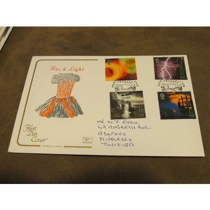 Cotswold 2000 GB FDC Cover - Fire & Light