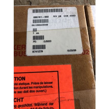 NEW ABB 086161-002,ACCURAY IRPC 086161002 ASEA IR PULSE CN 086160-001,CV