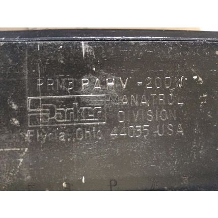 NEW PARKER PRM3PAHV-20DW HYDRAULIC VALVE,PAHV-20DW,BX