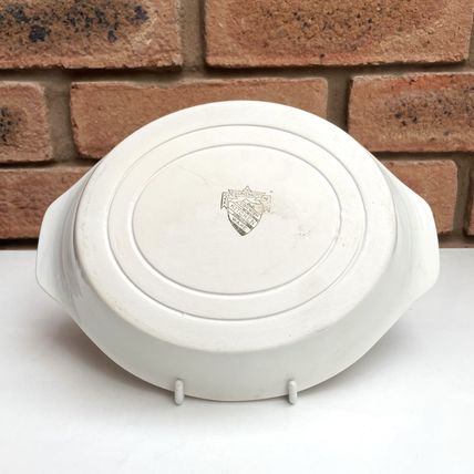 T G TG Green Cornishware OVAL BAKING GRATIN OVEN DISH Green Shield Cornish Ware