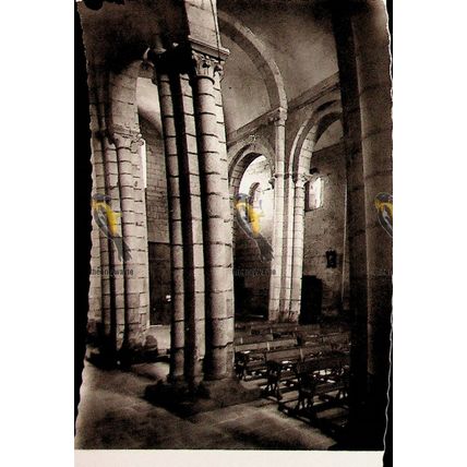 Santiago De Compostela, Santa Maria, Interior, Spain, 32 RP Postcard