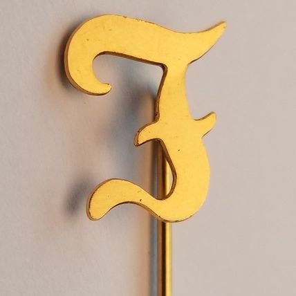 Letter Stick Pin