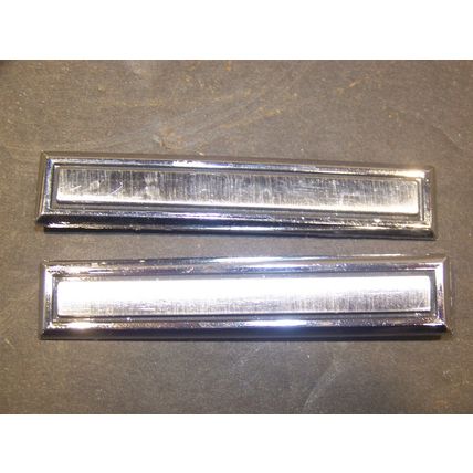 1966 Ford Galaxie 500 XL Bucket Seat Emblems Trim OEM C80B-6364824-A