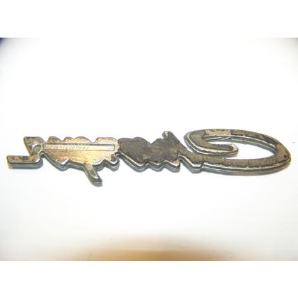 1972 DODGE CHARGER TRUNKLID EMBLEM OEM #3680687 SE RALLYE