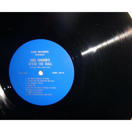 NOEL COWARD'S AFTER THE BALL - LP - SUNG BY ORIGINAL 1954 LONDON CAST