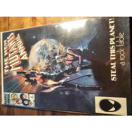 The new mutant annual comic 1
