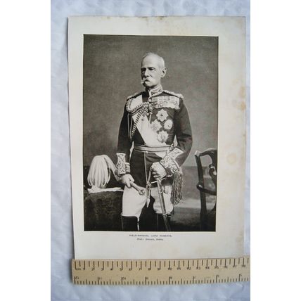 Vintage: photo illustration - Field-Marshall Lord Roberts