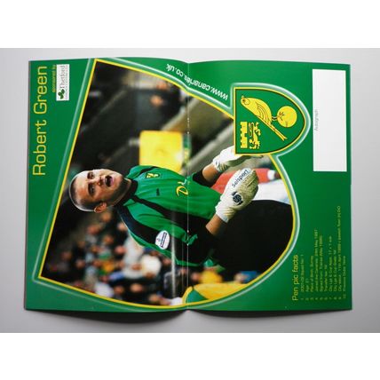 NORWICH CITY v BURNLEY Div1 22/09/2001