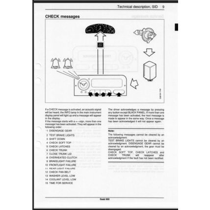 Saab 900 Electrical System SID Workshop Manual 1994 199424217 PDF