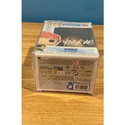 Funko Pop! Disney - Anna #1023 Facsimile Laser Autographed (Box & Protector)