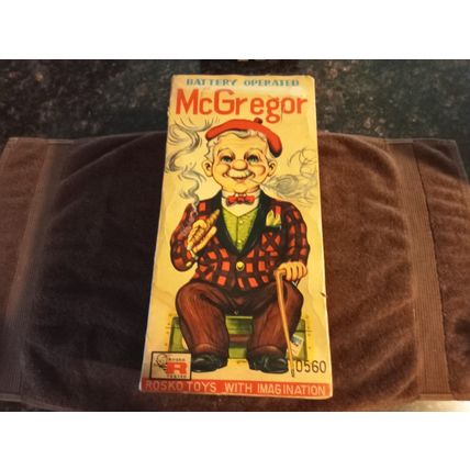 Old Battery Operated McGregor W/Box Not Working Great Condition Sold As Is