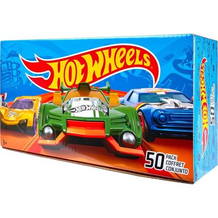 Hot Wheels Toy Trucks & Cars, 50-Pack, Set of 50 1:64 Scale Individually Package