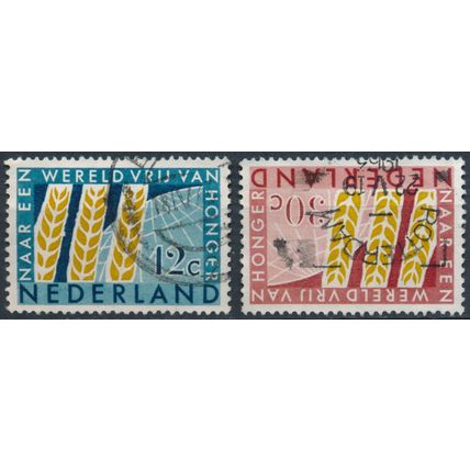 Freedom From Hunger - Netherlands 1963 - FH - MiNr 791/2