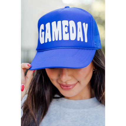 Bluing GAME DAY Graphic Mesh Back Baseball Cap