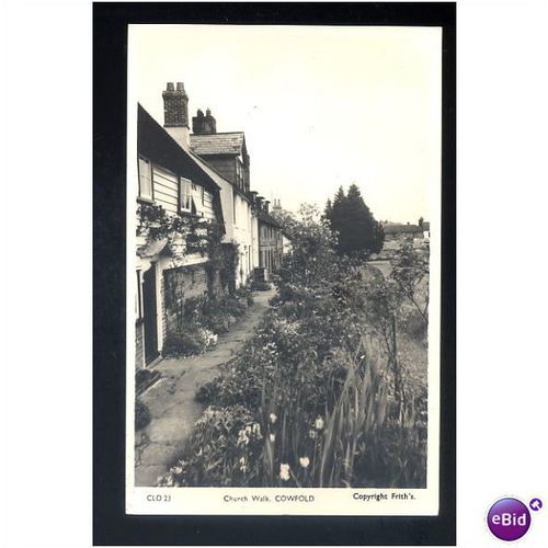 Sussex COWFOLD Church Walk Postcard by Frith (CLD.23)