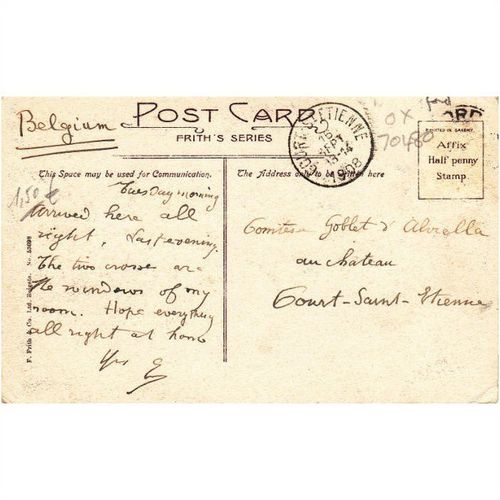 Lincoln College Oxford Oxfordshire Postcard (OX70480)
