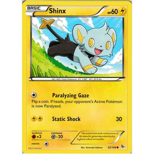 Pokemon XY Flashfire - #32/106 - Shinx