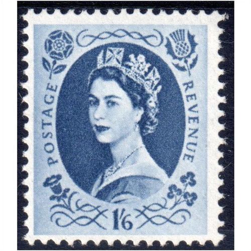 sg586 1s6d grey blue Multi crowns P.O. Fresh unmounted mint (R1802)