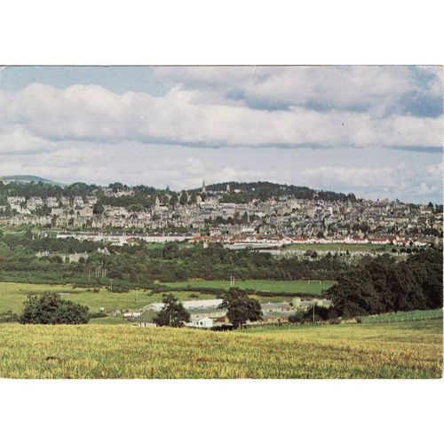 Postcard Crieff River Earne Perthshire 1977 Scotland J Arthur Dixon