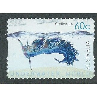 AUS 2012 60c (S/A) 'UNDERWATER WORLD -GODIVA' FINE USED (EBID36-484)
