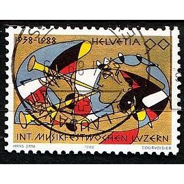 SCHWEIZ SWITZERLAND [1988] MiNr 1368 ( O/used ) Kunst