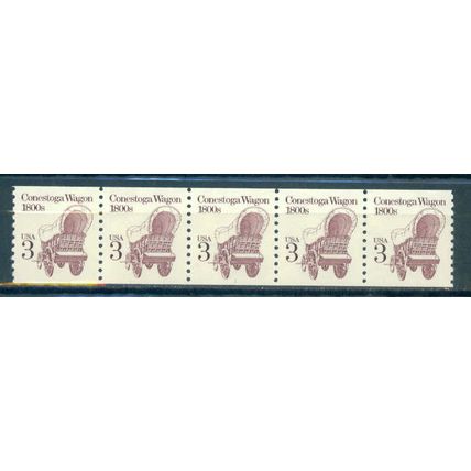 2252 3c Conestoga Wagon Fine MNH Dry Gum PNC 1/5 V0559