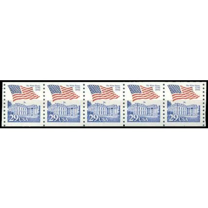 2609 29c U.S. Flag Over White House Very Fine MNH PNC 1/5 P0884