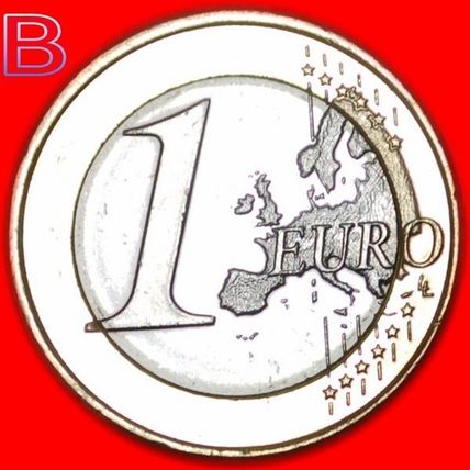 TWO VARIETIES FINLAND★CYPRUS★ 1 EURO 2008! UNCOMMON 2 COINS★LOW START★NO RESERVE