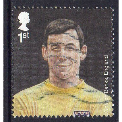 GB 2013 Football Heroes - Gordon Banks 1st Sheet Used