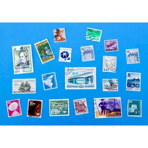 World Selection 0052 - Used Stamps - 20 Stamps - Unchecked