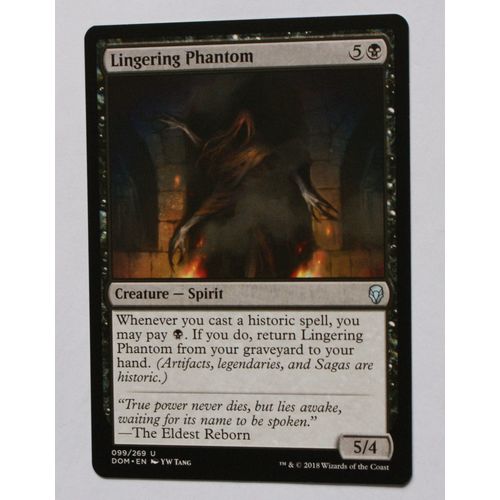 Magic the Gathering MTG CCG: Dominaria - # 99 Lingering Phantom (A) 2018 WotC