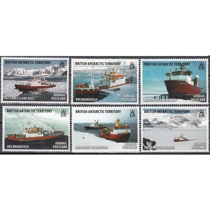 British Antarctic Territory 2011 Bateaux de recherche Neuf **