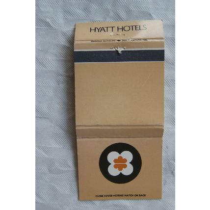 Matchbook Cover Hyatt Hotels