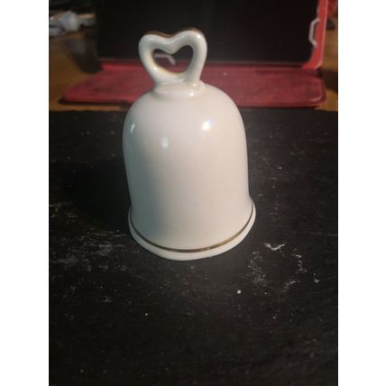 Ceramic Bell Snow Scene