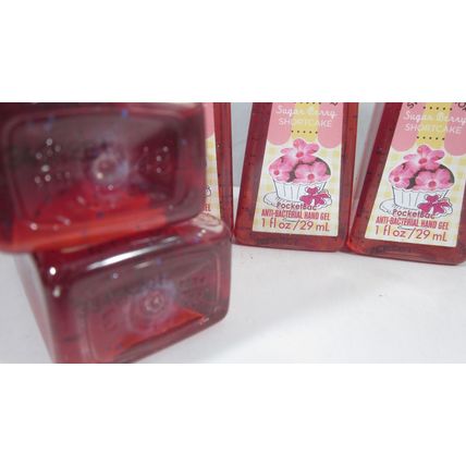 5 Bath & Body Works PocketBac Hand Sanitizer Sugar Berry Shortcake