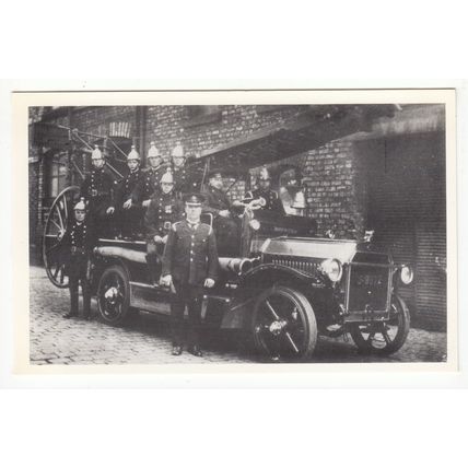Stockton Fire Brigade Reproduction Postcard A20