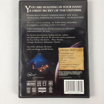 The Secret - Extended Edition - 2006 - DVD - Used