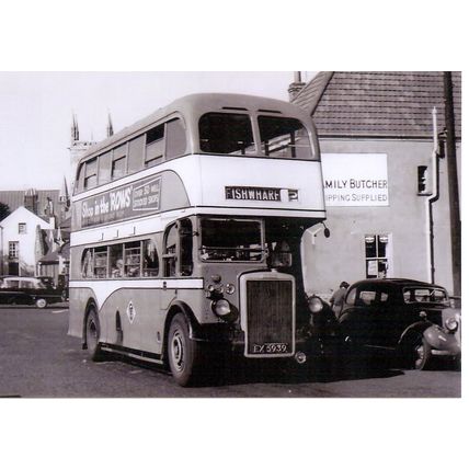 Black & White Photograph of Great Yarmouth Corporation Transport - EX 5939