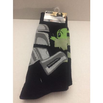 NEW Star Wars Mandalorian Two Pack Crew Socks, Shoe Size 6-12