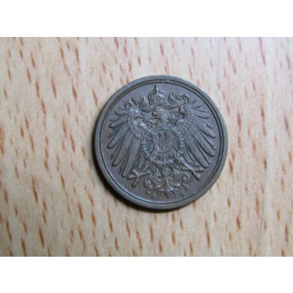 1912e 1 Pfennig Germany Empire Coin
