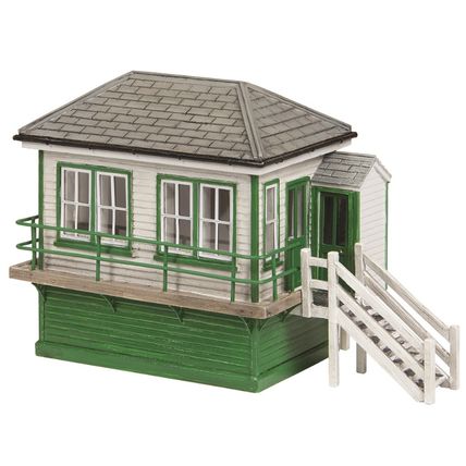 Bachmann Scenecraft 44-1003G Snodland Signal Box Green OO Gauge - NEW
