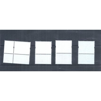 Israel stamps. 4 of the 2000 - 2002 Buildings & Historical Sites used ( (AN415)
